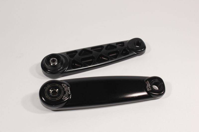 Profile - Elite AL Crankset, Color: Black Anodize, Size: 170mm