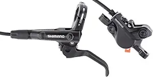 Shimano - BL-MT501/BR-MT500 Disc Brake and Lever - Rear, Hydraulic, Post Mount, Resin Pads, Black