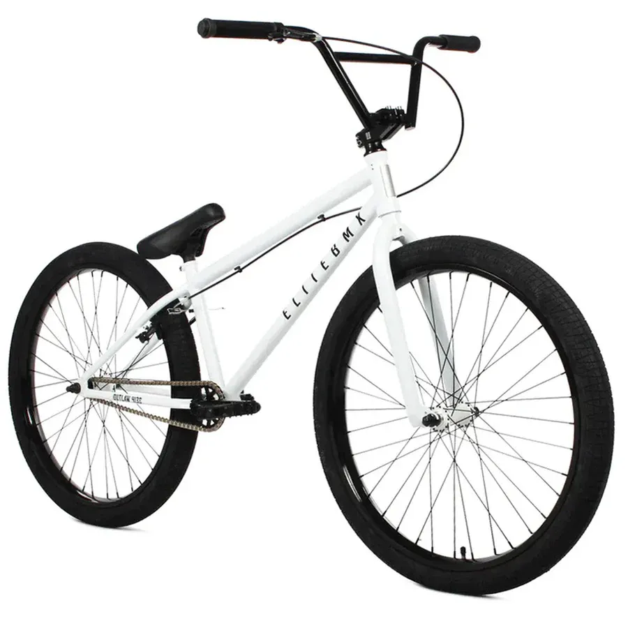 Elite BMX - 26&quot; Outlaw 4130  White
