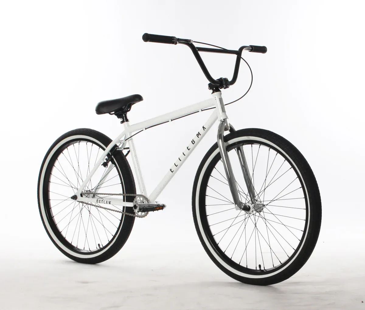 Elite BMX - 26&quot; Outlaw White Splatter