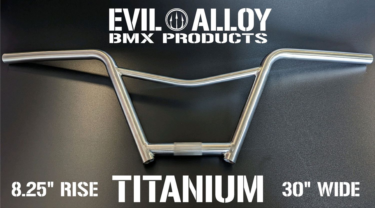 Evil Alloy - BMF  8&quot; Titanium V-Bars