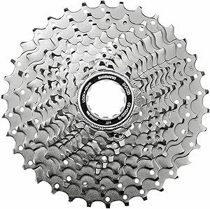 Shimano CS-HG500 Cassette - 10-Speed, 11-34t, Silver