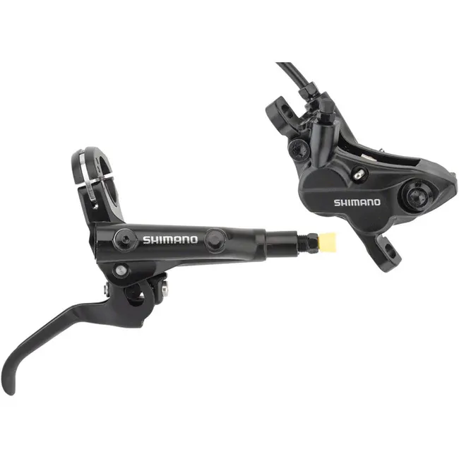 Shimano BR-MT500 Disc Brake and BL-MT501 Lever - Front, Hydraulic, 2-Piston, Post Mount, Black