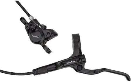 Shimano - BR-MT200 Disc Brake and BL-MT201 Lever - Front, Hydraulic, 2-Piston, Post Mount, Black
