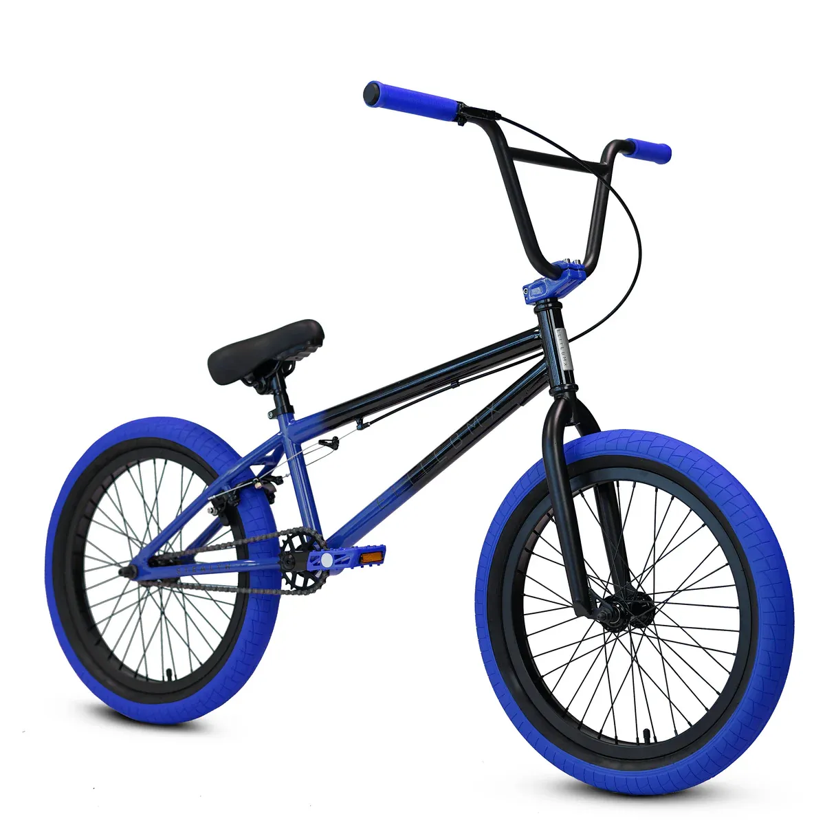 Elite Bmx - Stealth Black Blue Two Tone