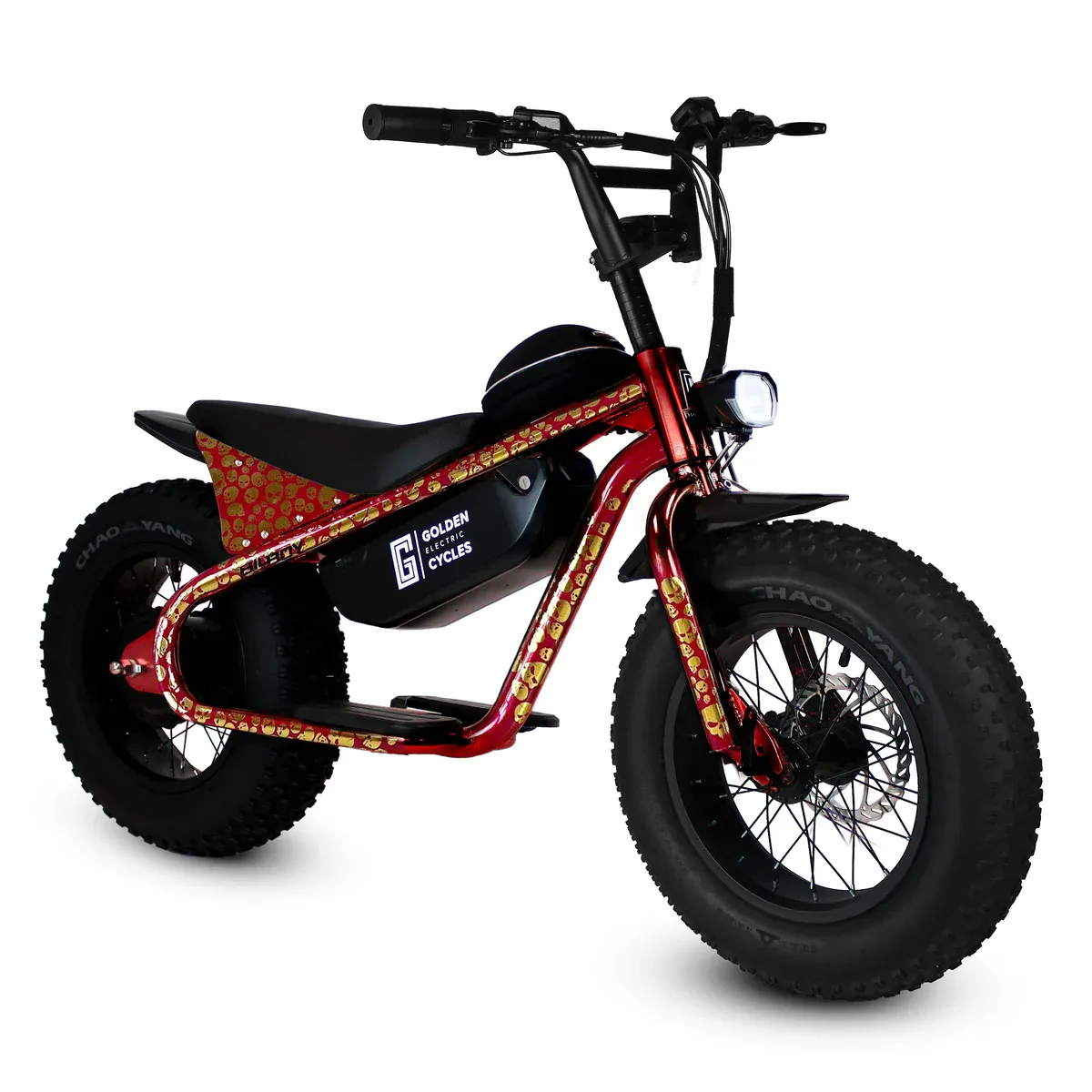 Golden Cycles - Big Boy - Red Skully