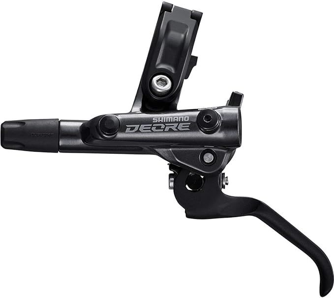 Shimano Deore BL-M6100/BR-M6100 Disc Brake and Lever - Front, Hydraulic, Resin Pads, Gray