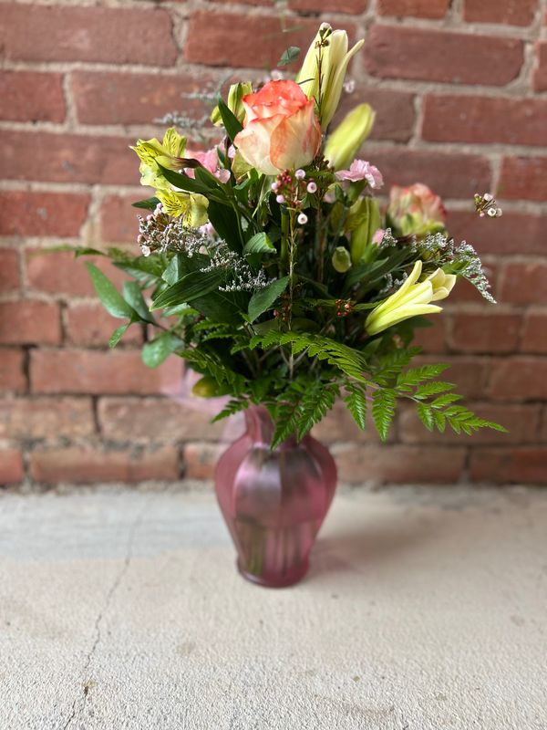 Pink Lilly Arrangement