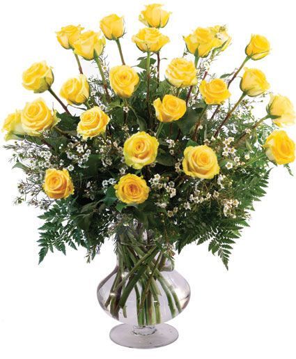 Two Dz Yellow Roses