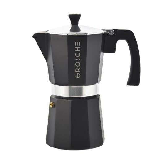 Cafetière noire à espresso - 9 tasses - GROSCHE Milano