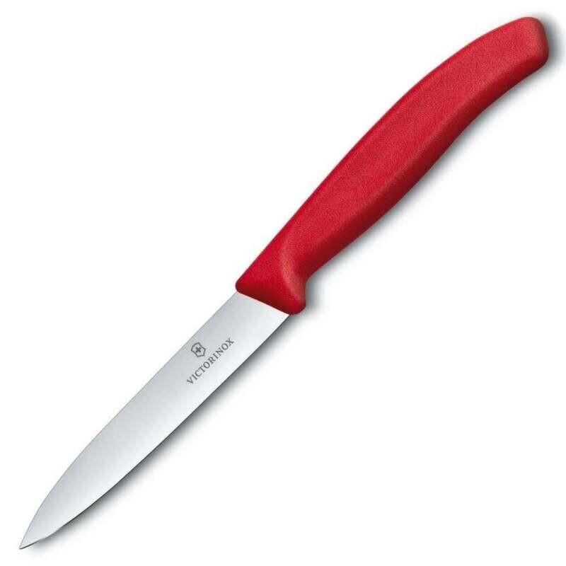 Couteau rouge - lame droite - PARING SPEAR 10 cm - Victorinox