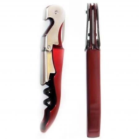 Tire-bouchon de sommelier rouge - Cuisivin