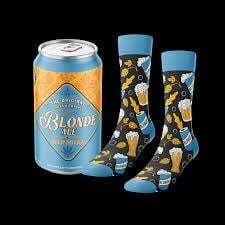 Chaussettes - Cannette  de Bière -  Blonde Ale - Out of the Sox