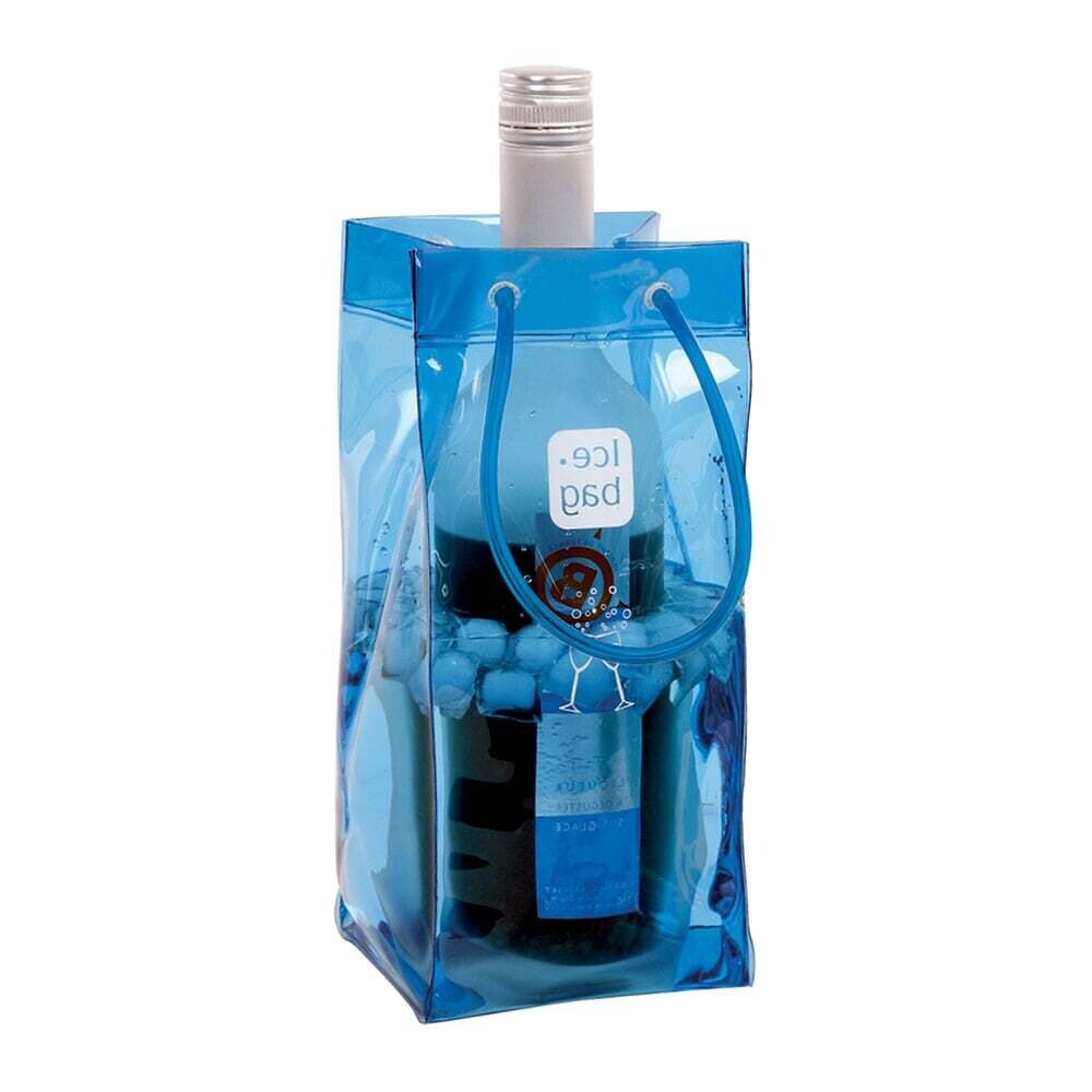 Sac à glace réutilisable pour bouteilles - Bleu - Cuisivin