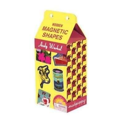 Boîte d&#39;aimants en bois Andy Warhol (35 pce)