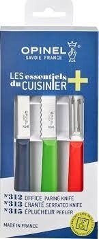 Les essentiels du cuisinier + Trio set - Opinel