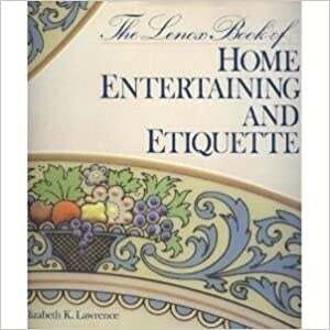 Livre d'occasion - Home entertaining and etiquette - Elizabeth K, Lawrence