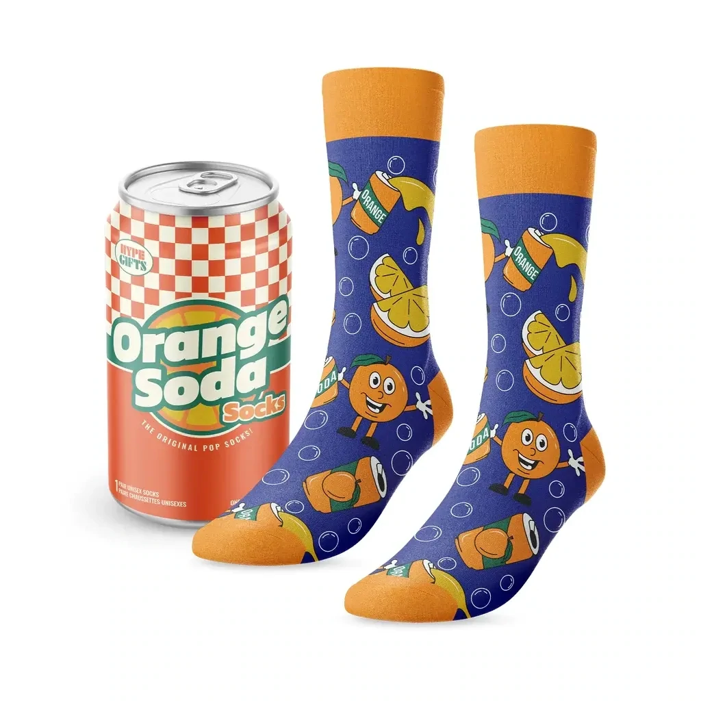 Chaussettes Soda à l&#39;orange - Out of the Sox