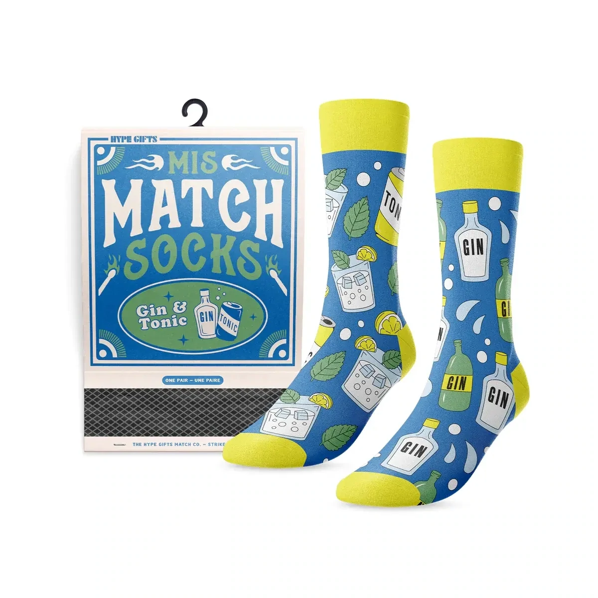 Chaussettes -  Mismatch Gin &amp; Tonic - Ouf of the Sox