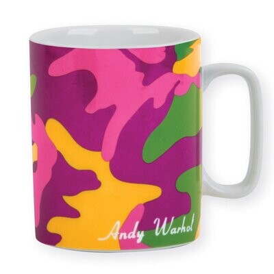 Tasse - Andy Warhol Camouflage magenta