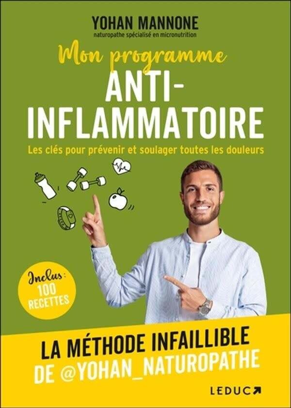 Mon programme anti-inflammatoire - Yohan Mannone