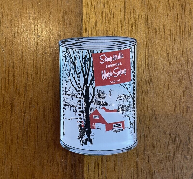 Aimant Sirop d&#39;érable en acrylique - Whaaat? Studio
