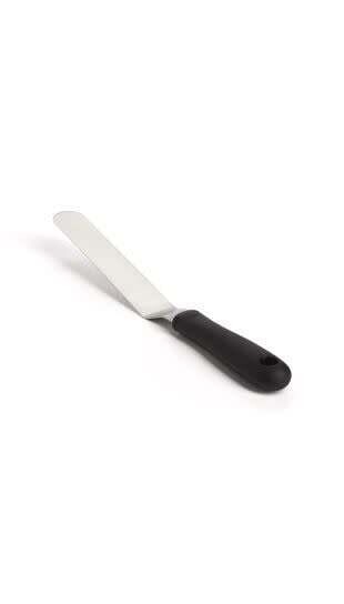 Couteau à glaçage coudé
