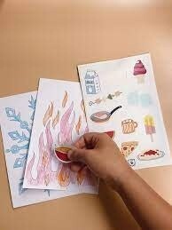 Ensemble activités d'autocollants - Campus Nutriopedia