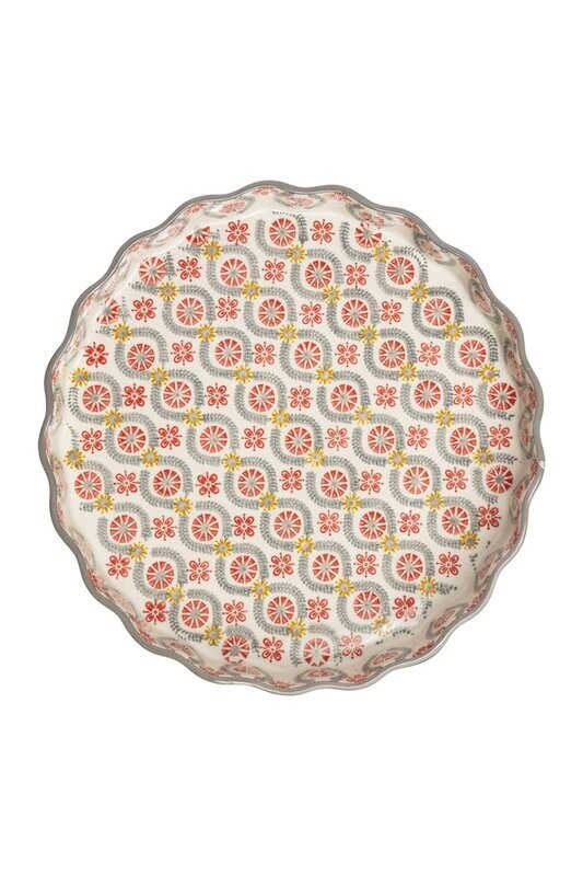 Quiche Tin Retro -22cm
