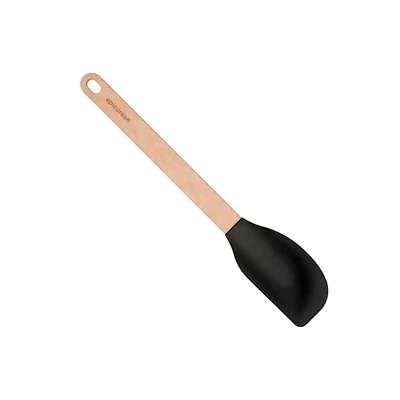 Ustensil - Large spatule - Naturel extrémité en silicone - Epicurean