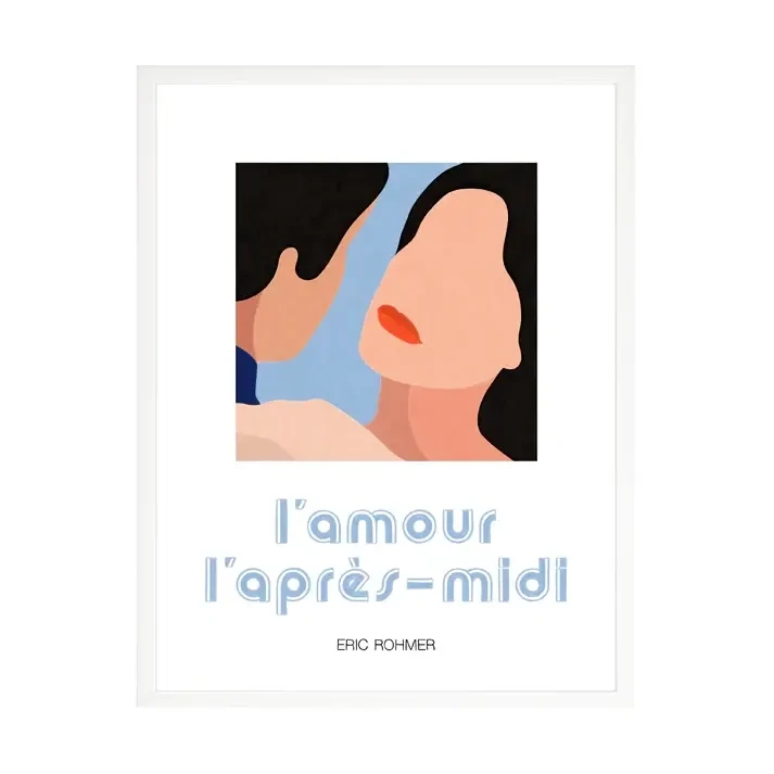 Affiche L&#39;amour l&#39;après-midi - 18x24 - Marlone