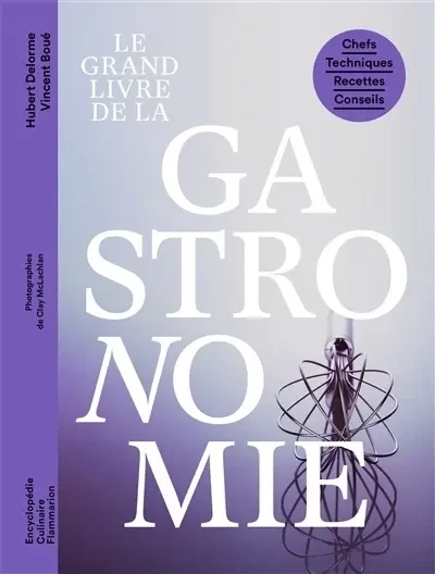 Le grand livre de la gastronomie  -  Hubert Delorme, Vincent Boué