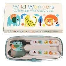 Set ustensiles - motif animaux sauvages