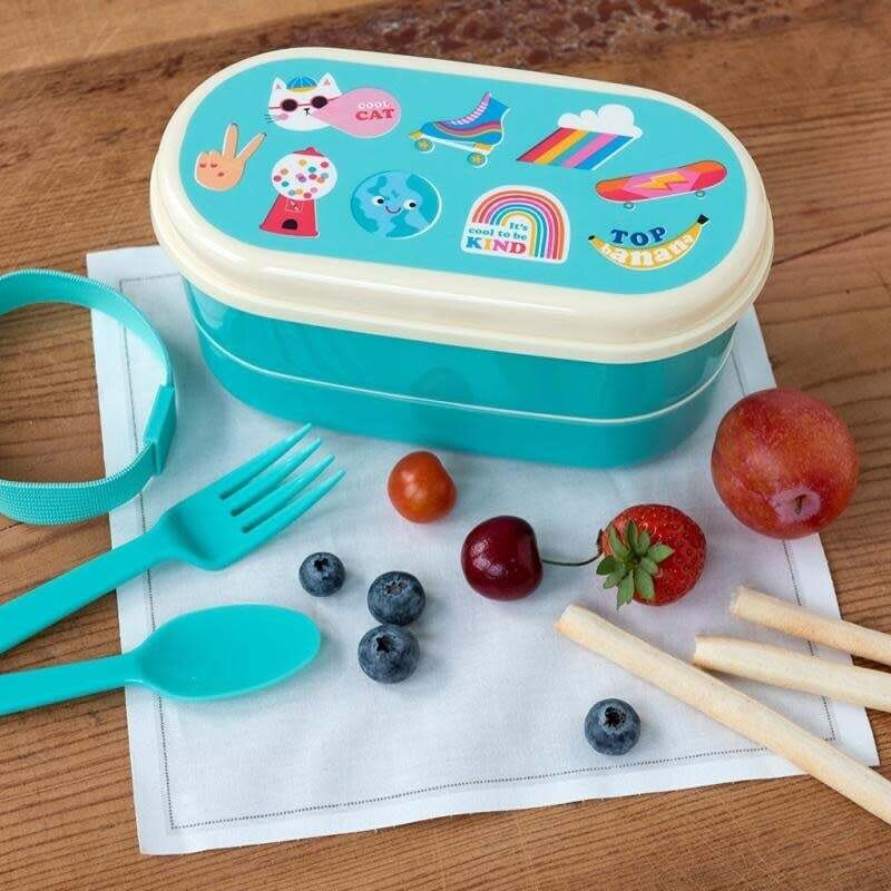 Boîte bento - motif &quot;top banana&quot;