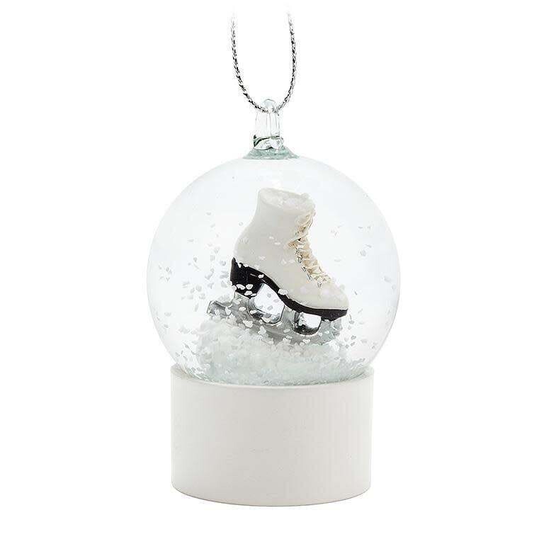 Décoration boule à neige - patins à glace - Abbott