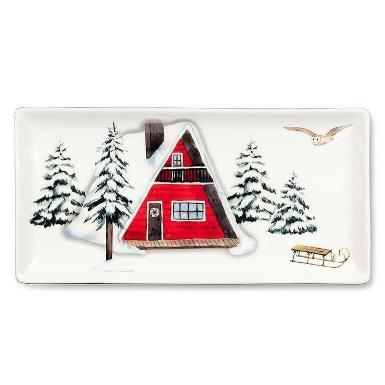 Plat - motif chalet - Abbott