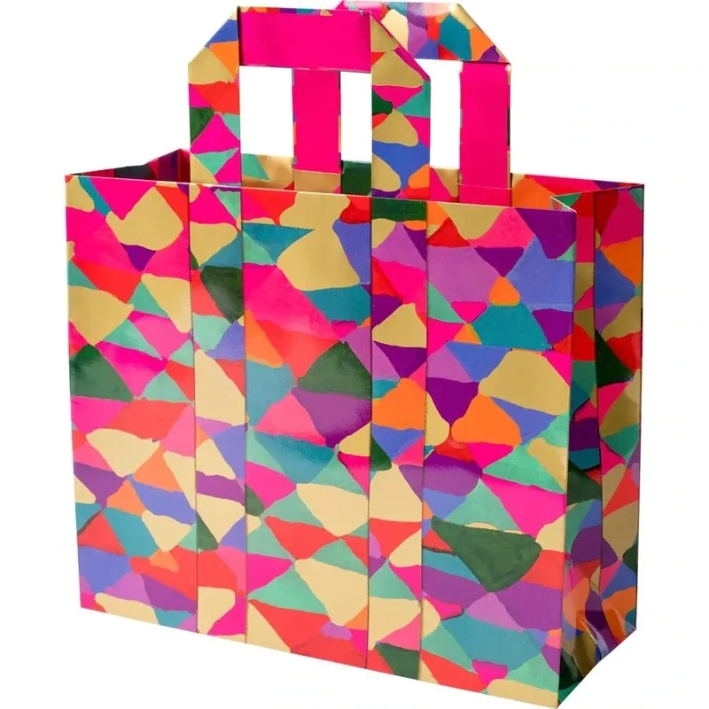 Sac cadeau large - motif Shimmer - Caspari