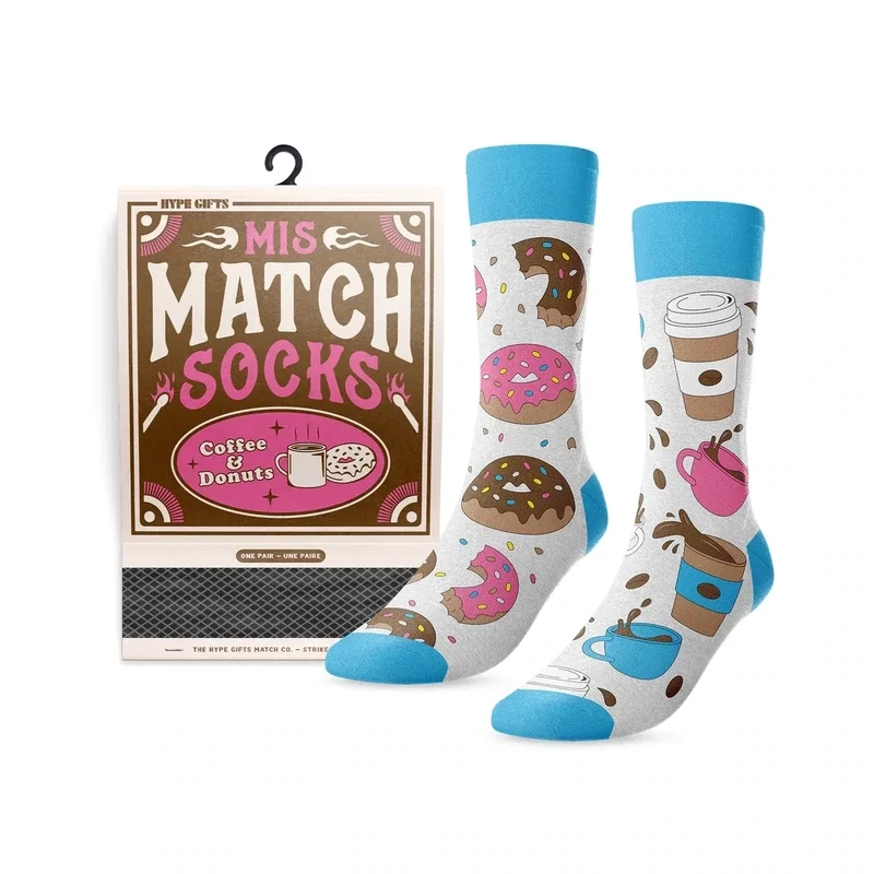 Chaussettes - Mismatch Café &amp; Donut - Out of the Sox