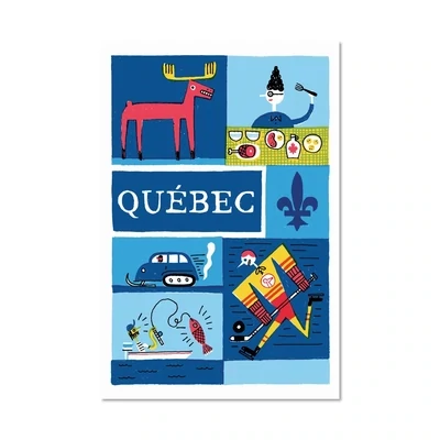 Carte postale - Bonjour Québec - Benoit Tardif - Paperole