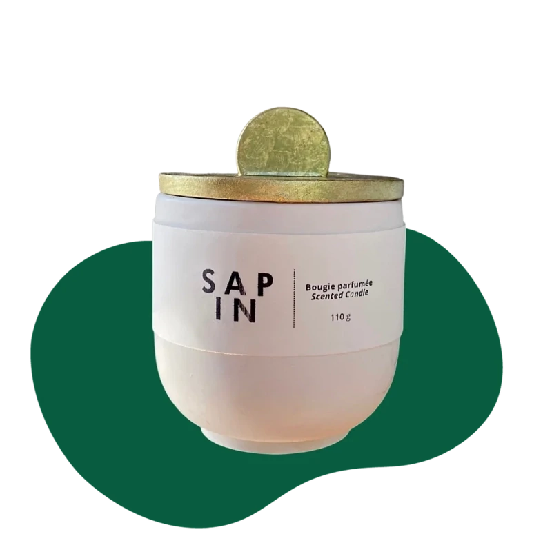 Bougie parfumée - Sapin - Les citadines