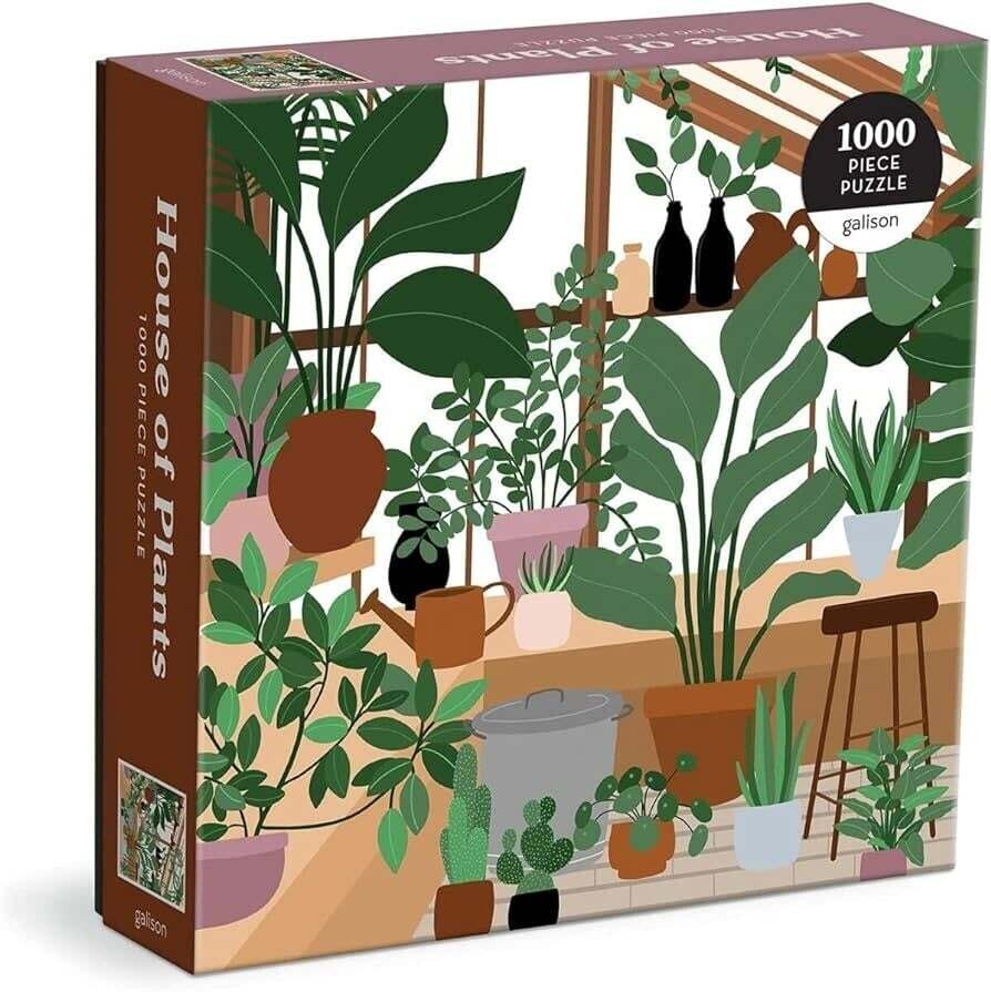 Casse-tête 1000 morceaux - Maison des plantes