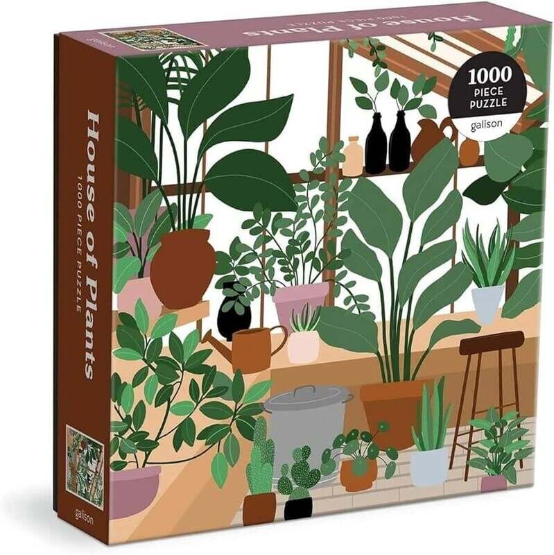 Casse-tête 1000 morceaux - Maison des plantes