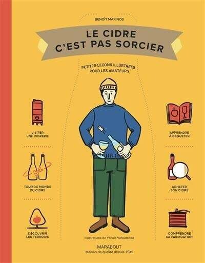 Le cidre c'est pas sorcier : petites leçons illustrées pour les amateurs - Benoît Marinos