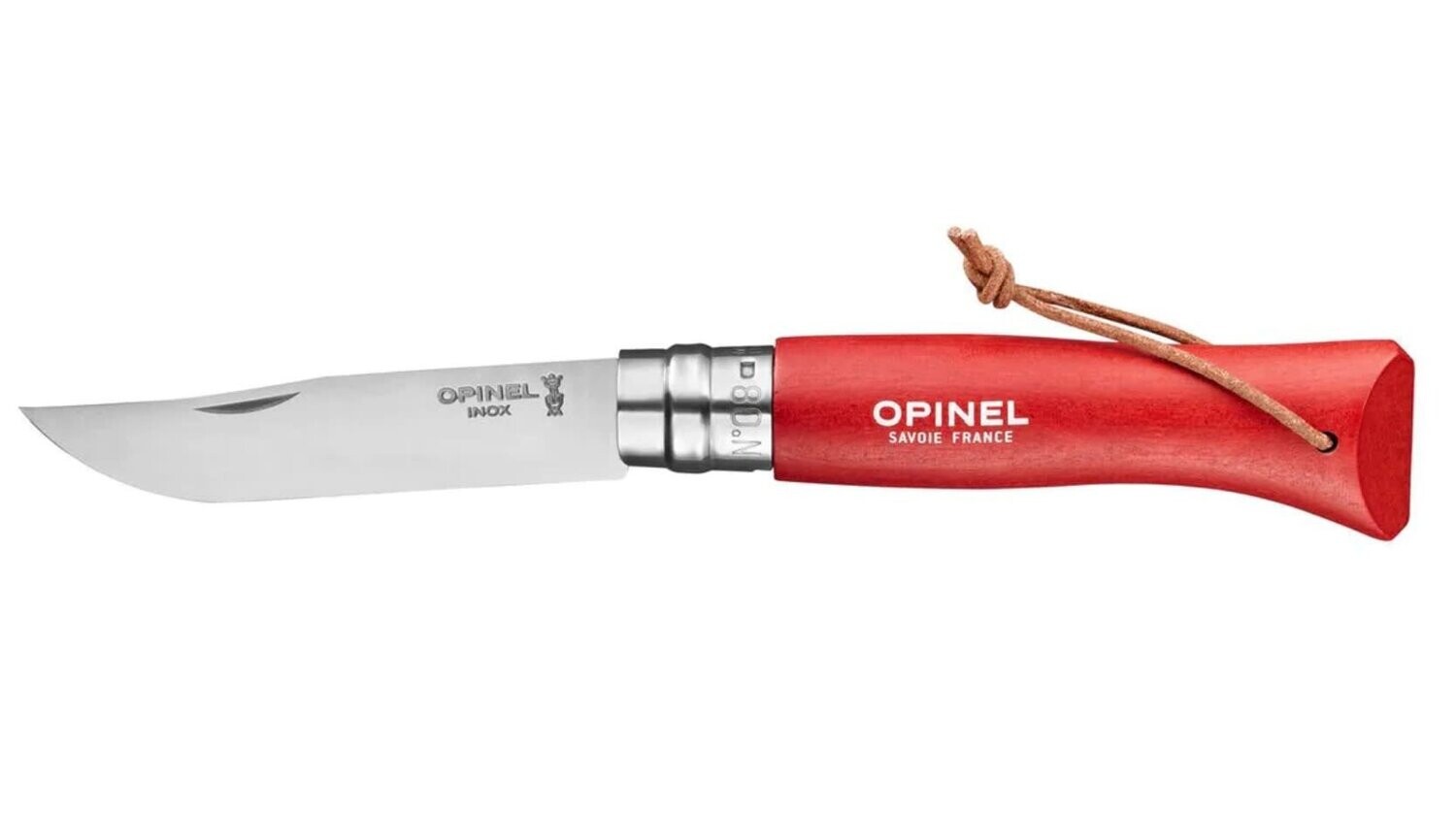 Couteau Baroudeur No 8 - Rouge - Opinel