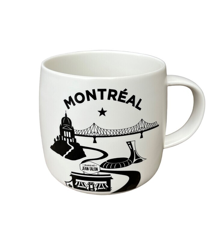 Tasse Montréal noir et blanc - LB 0102