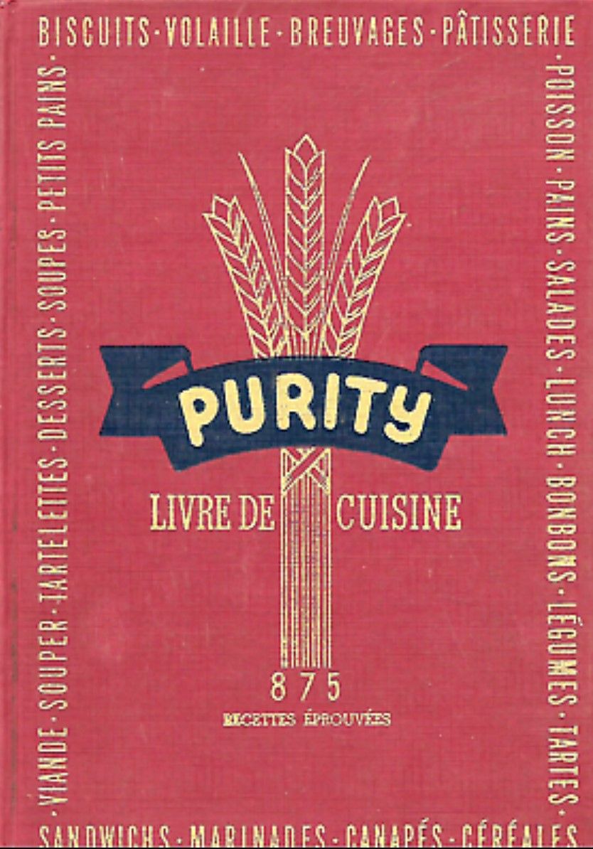 Livre d&#39;occasion - Purity: Livre de cuisine