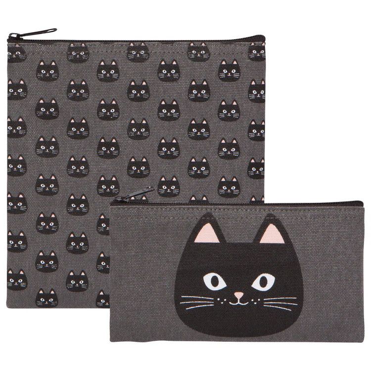 Sacs à collation réutilisables "Daydream Cat" - Danica