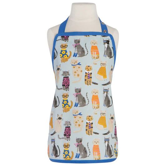 Tablier enfant &quot;Feline Fine&quot; - Danica