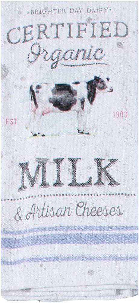 Serviette à double usage &quot;Certified Organic Milk&quot; - Kay Dee Designs