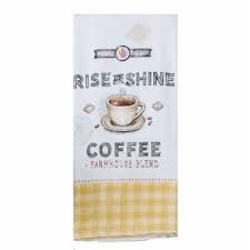 Serviette à double usage "Rise and Shine Coffee" - Kay Dee Designs